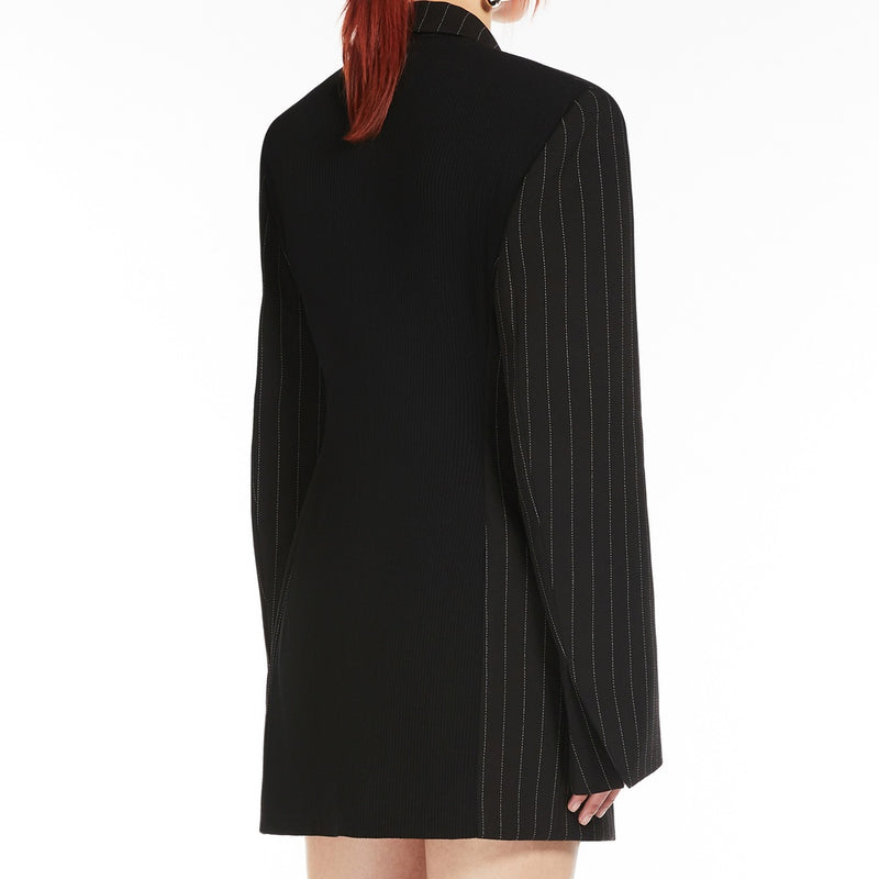 Asymmetric tailored blazer