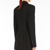 Stretch wool fitted blazer