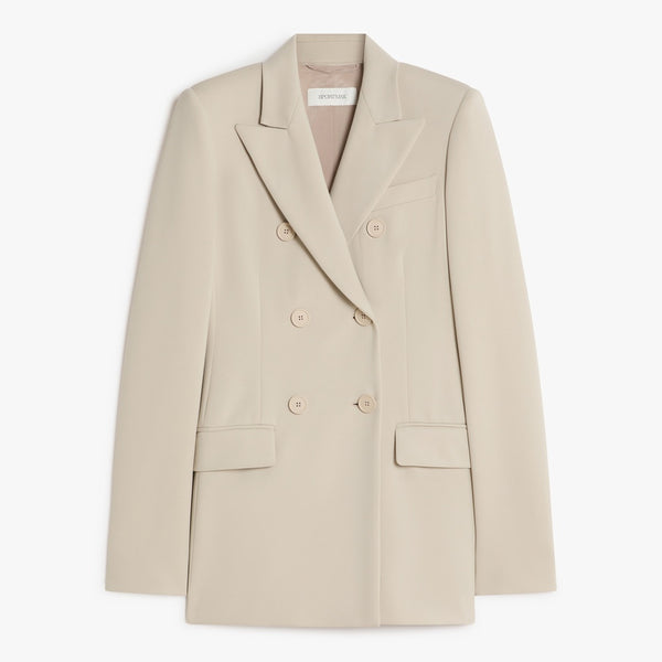 Scuba jersey blazer