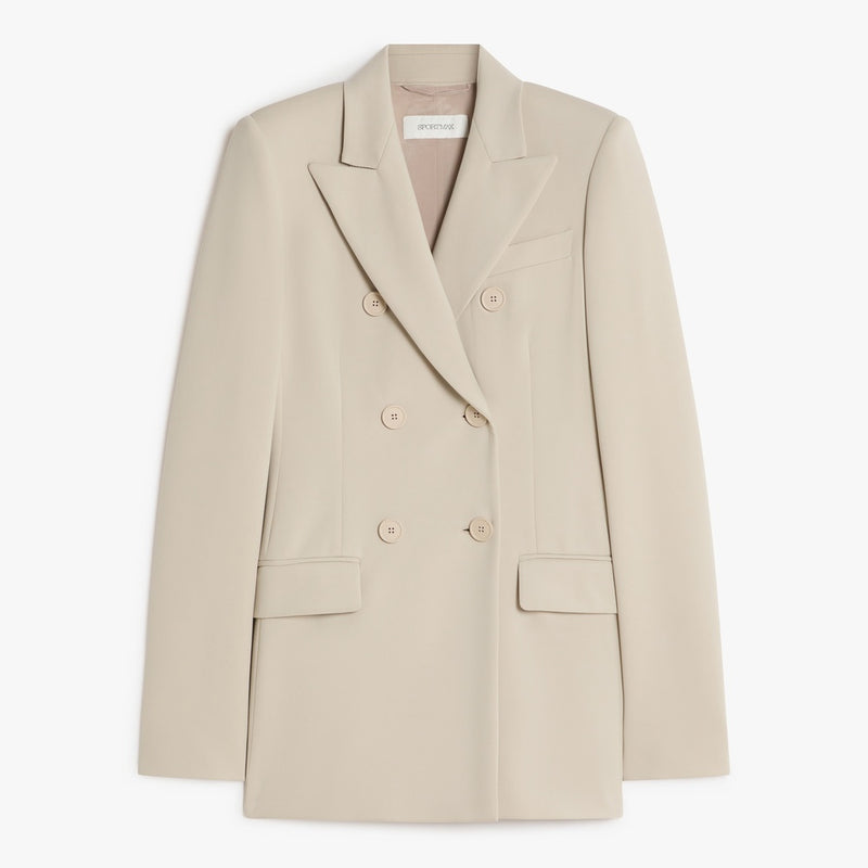 Scuba jersey blazer