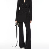 Scuba jersey blazer