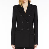 Scuba jersey blazer