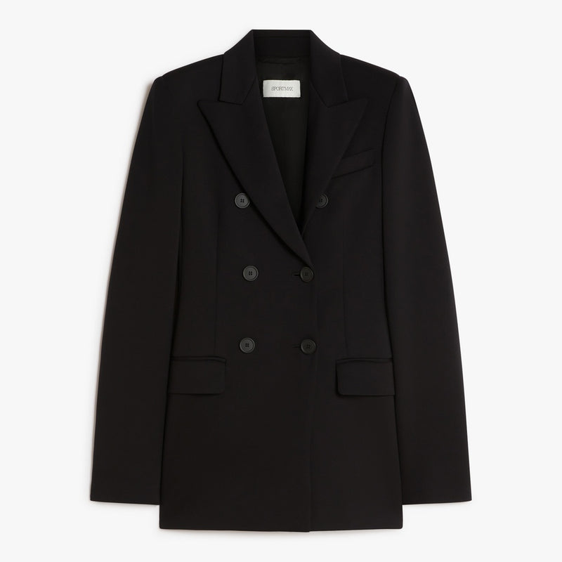 Scuba jersey blazer