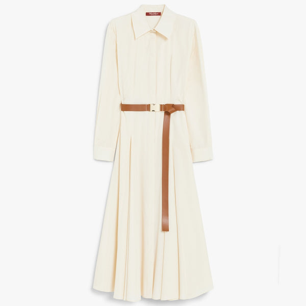 Cotton shirt dress