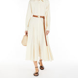 Cotton shirt dress