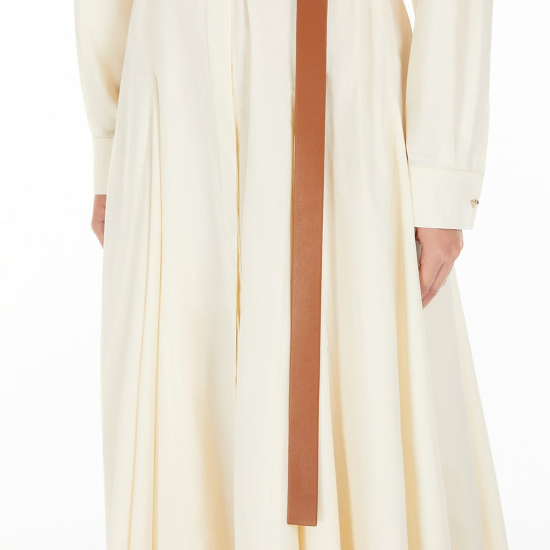 Cotton shirt dress