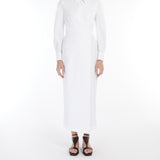 Cotton twill dress