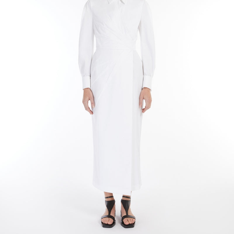 Cotton twill dress