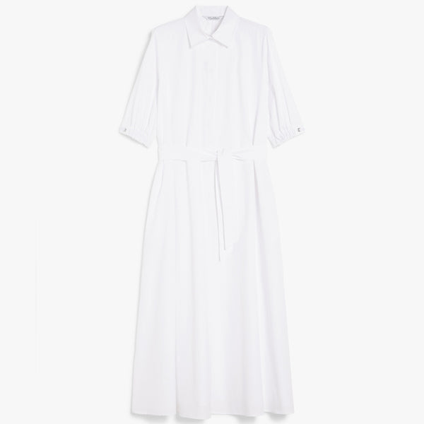 Cotton shirt dress