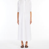 Cotton shirt dress
