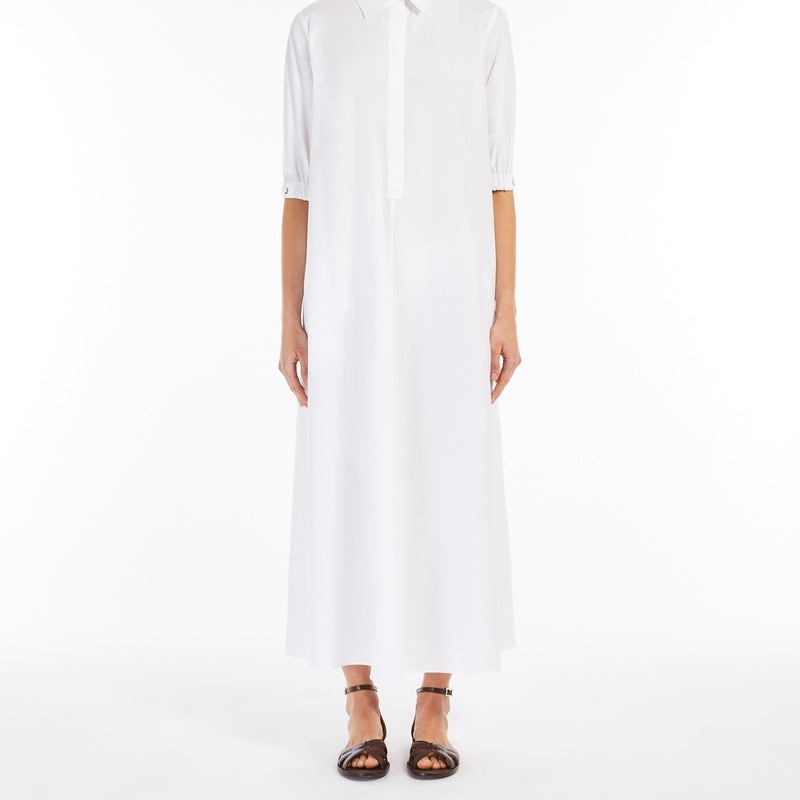 Cotton shirt dress