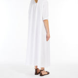 Cotton shirt dress