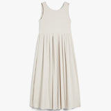 Sleeveless poplin dress
