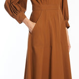 Long cotton dress