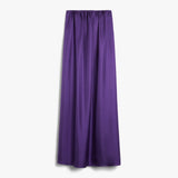 Silk twill bustier dress