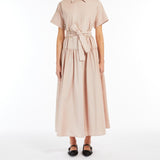 Poplin shirt dress