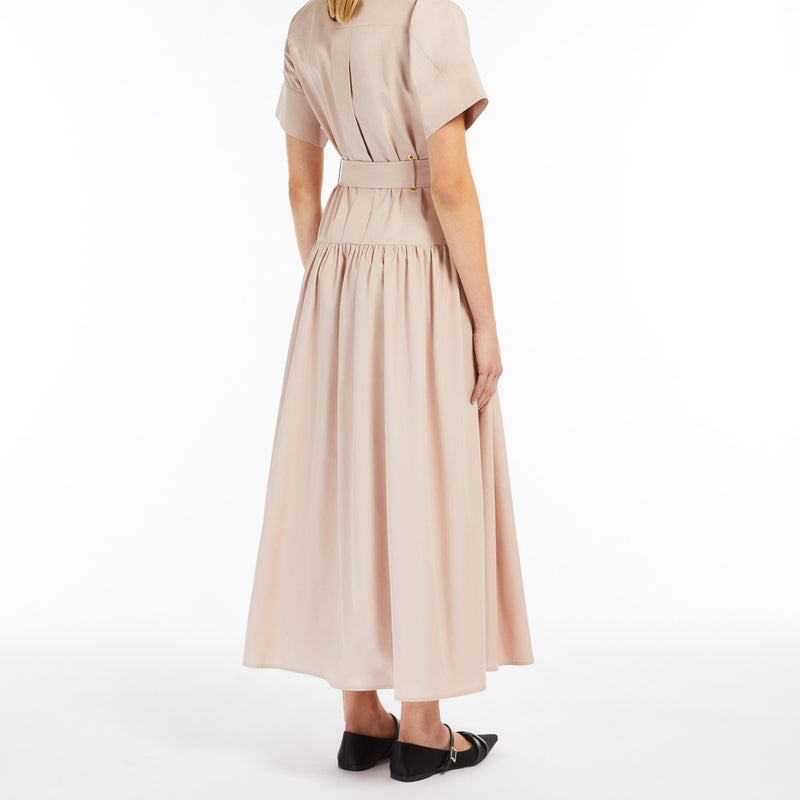 Poplin shirt dress