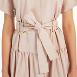 Poplin shirt dress