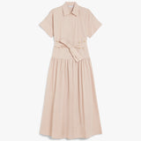 Poplin shirt dress