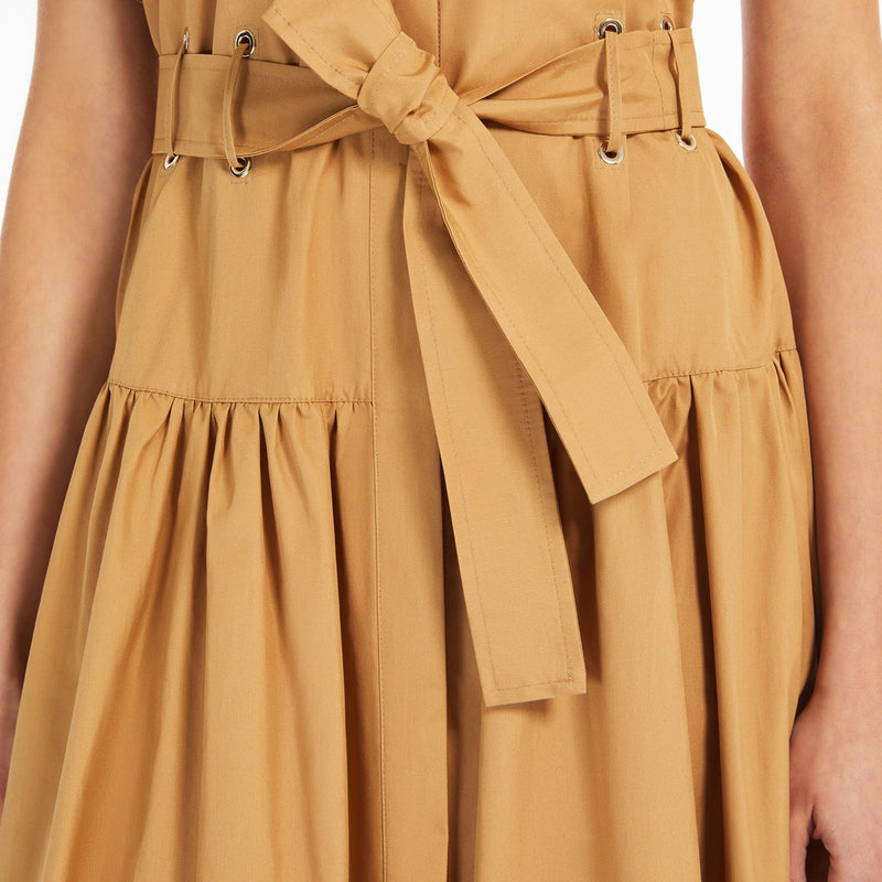 Poplin shirt dress