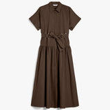 Poplin shirt dress
