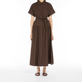 Poplin shirt dress