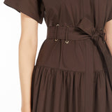 Poplin shirt dress