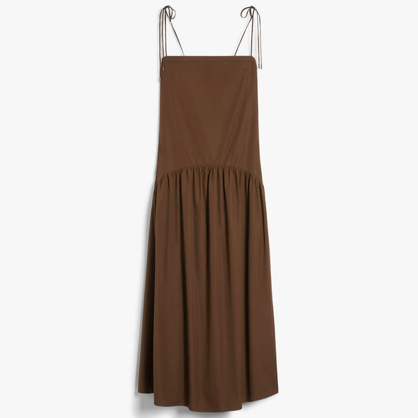 Poplin slip dress