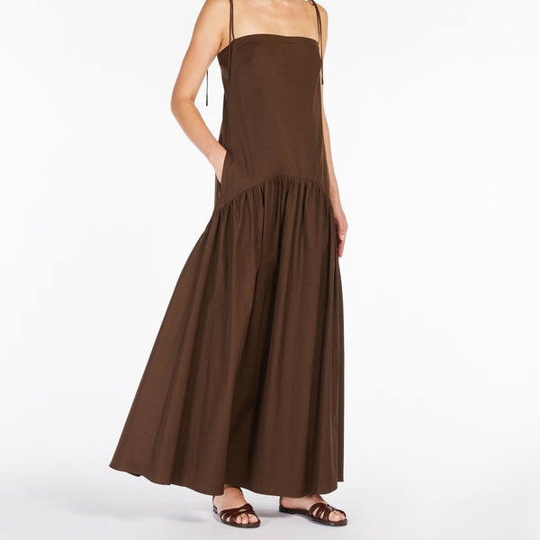 Poplin slip dress