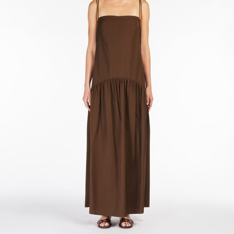 Poplin slip dress