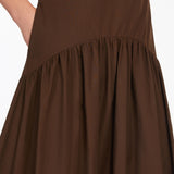 Poplin slip dress