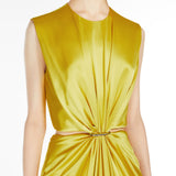 Silk satin hourglass dress