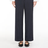Denim-effect joggers