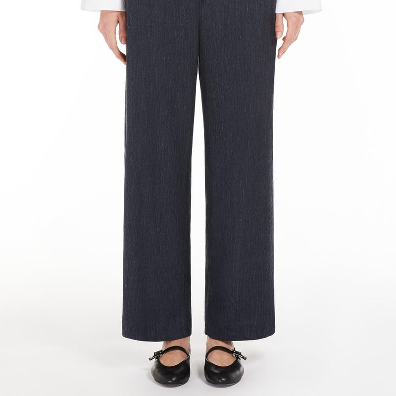 Denim-effect joggers