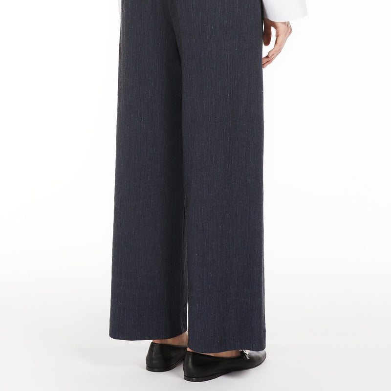 Denim-effect joggers
