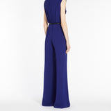 Draped cady jumpsuit