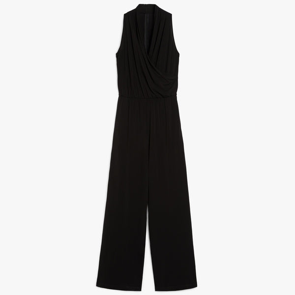 Stretch viscose jersey jumpsuit