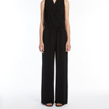 Stretch viscose jersey jumpsuit