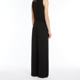 Stretch viscose jersey jumpsuit