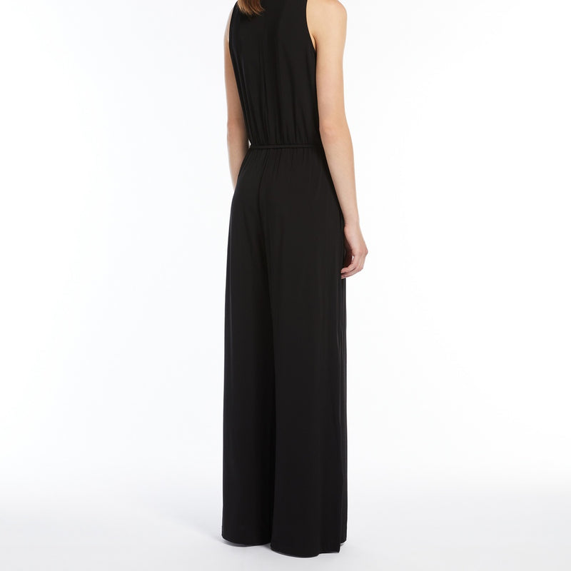Stretch viscose jersey jumpsuit