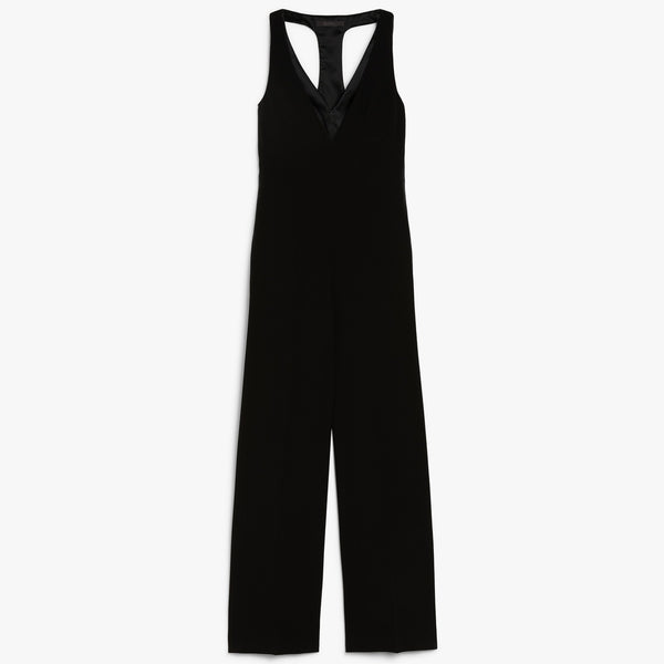 Cady tuxedo jumpsuit