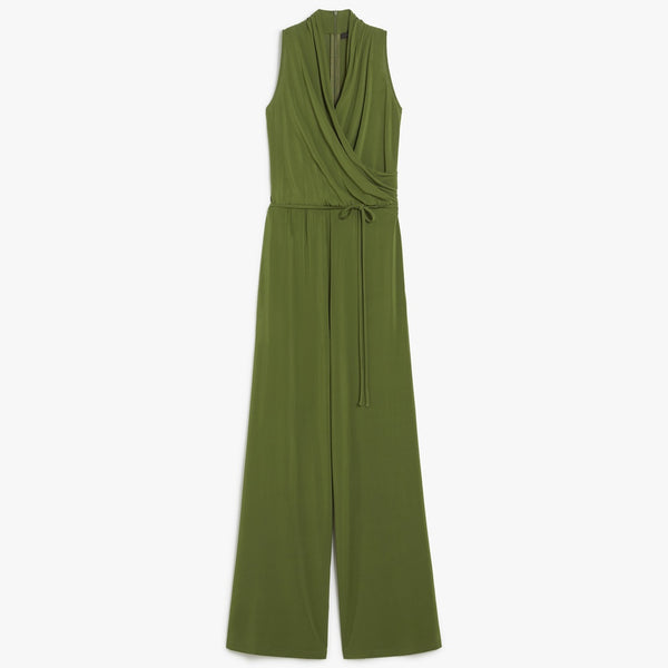 Stretch viscose jersey jumpsuit