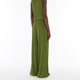 Stretch viscose jersey jumpsuit