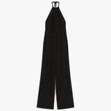 Stretch viscose jersey jumpsuit