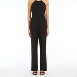 Stretch viscose jersey jumpsuit