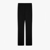 Fitted trousers in crepe jersey