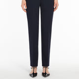 Slim jersey trousers