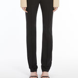 Slim-fit low-rise trousers