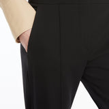 Slim-fit low-rise trousers