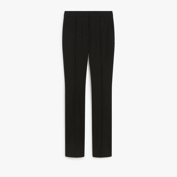 Slim-fit low-rise trousers